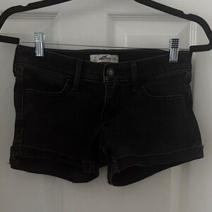 Hollister Women's Dark Denim Jean Shorts